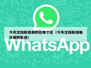 今天沈阳新增病例在哪个区（今天沈阳新增确诊病例轨迹）